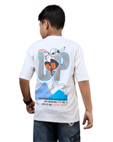 White Level Up Graphic Boys T-Shirt